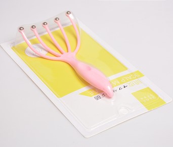 Head massager (Pink)